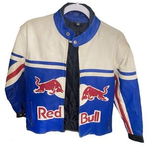 SOLD Rare Vintage F1 Redbull Racing Leather Jacket